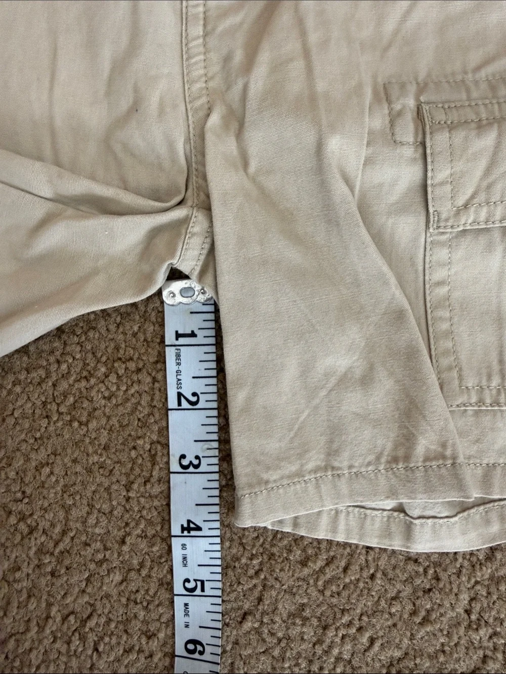 NWT 4T Ralph Lauren Polo Jeans Khaki Cargo Shorts